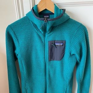 W’ R1 Air Full-zip hoody